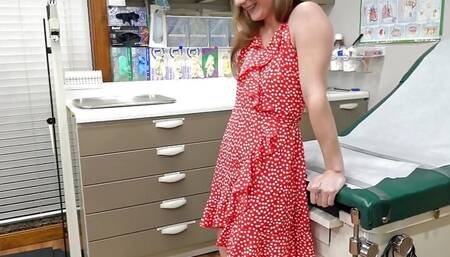 Become Doctor Tampa As Mira Monroe Submits Body to Science for Orgasm Research At Your Gloves Hands While A Cameraman Records