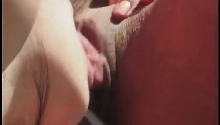 Two brunette coeds with great tits experiment and eat pussy on pool deck