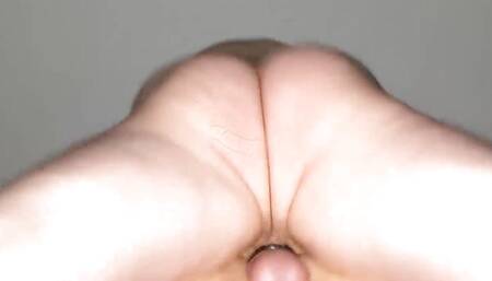 My Bosses Sexy Milf BBW Wife Moaning and Cumming as Viewed From Down Under - Close up COCK PUSSY and ASS
