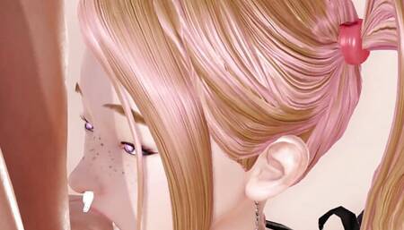 A Shade of Pink - Chapter 2 - While she got fuckeed she cum all over her