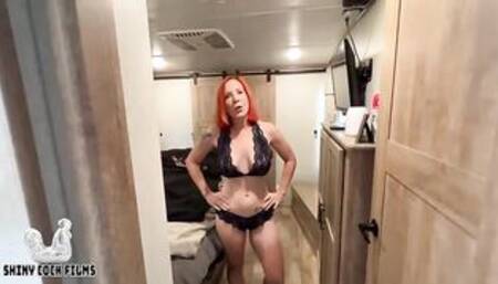 Jane Cane - Mom Disciplines Peeping Son