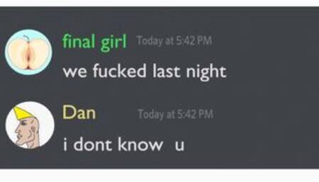 DID I CUM IN YOUR ASS