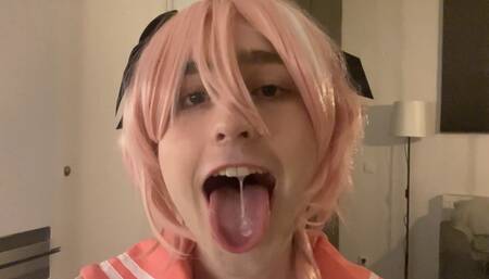 Femboy Astolfo Mouth and Tummy (Vore)