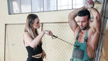 Beautiful cock play session with Luisa Star and Larry Steel
