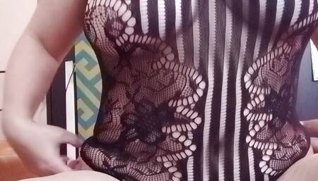 My Favorite Lingerie in a Mature Woman Who Is Very Rich, Enjoy This Single Blonde