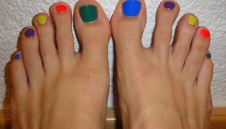 Sweet Feet and Jerked off at the Same Time