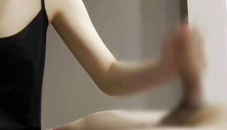 Teasing Handjob "Orgasm Denial 1 Hour" Post Orgasm untill he PEE