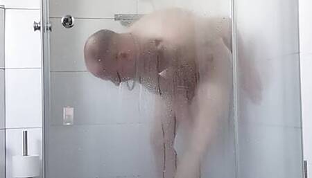 Bjoern_Voyeurs_Sub Complete shower Shaving with FaggotMatra