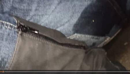 I piss through my jeans
