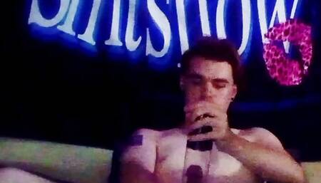 Dick pump and jerking off