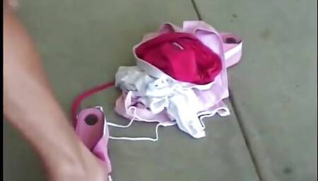 Cock sucking babes ride and suck cock in FFM threesome
