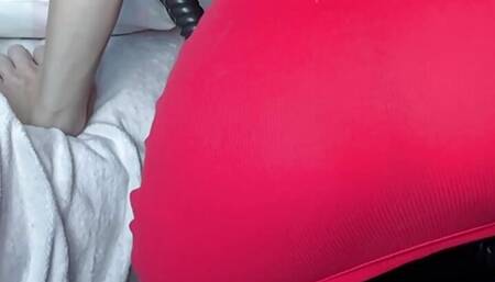 flashing thong tiny giantess yoga