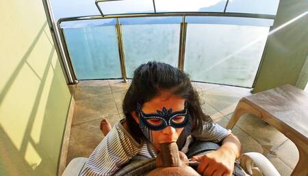 Sri Lankan Couple in a Honeymoon