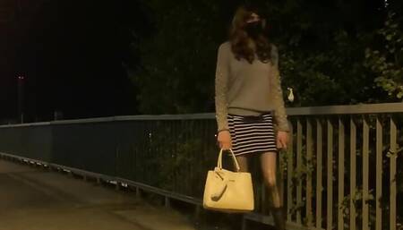 Transvestite Outdoor Sissy Slut