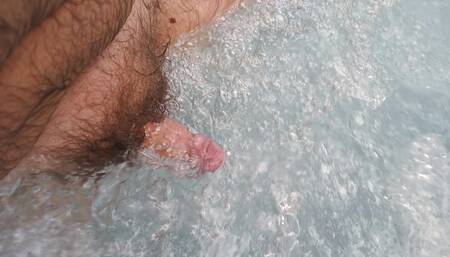 Hot tub naked