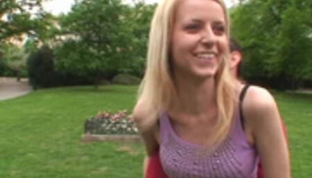 Fucking an innocent czech babe