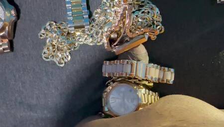 three rose gold MK wristwatches.