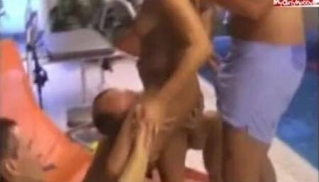 Dainty loved one's german sex