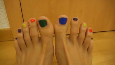 Sweet Feet and Jerked off at the Same Time