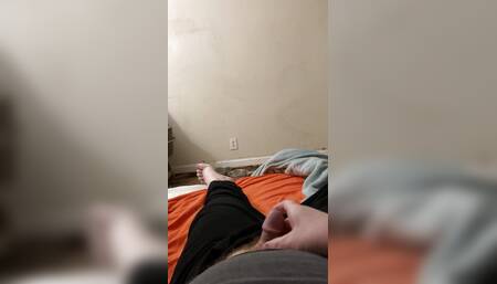 Chubby guy playing with myself