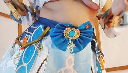 Nilou genshin impact cosplay