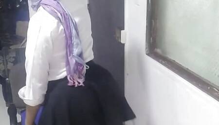 Real Hot Arab MILF In School Outfit Masturbates And Squirts To Orgasm In Niqab While Husband Away