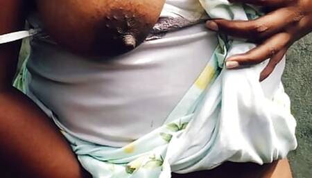 Sri Lankan roshelcam - Outdoor Sex with Big Ass House Wife