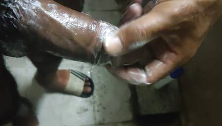Hot cum shot first time masturbating