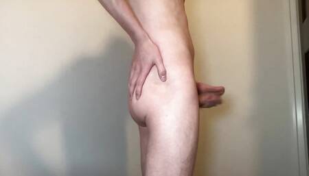 Gay Teen Playing With His Ass