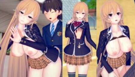 [Hentai Game Koikatsu! Food Wars! Erina Nakiri(Anime 3DCG Video)]