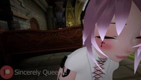 Horny NUN wants you TO FILL HER WITH SINS - VRChat / VTuber (FREE Patreon Exclusive Video) uwu