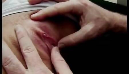 Lusty blonde with nice tits gets pussy slammed doggystyle