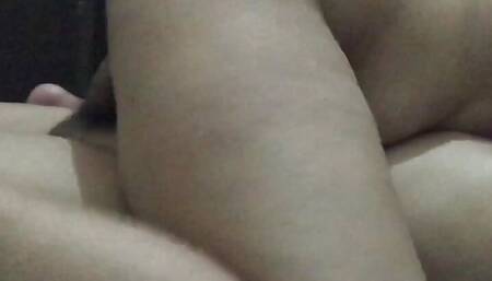 Fucking my roommates bestfriend until i came inside of here, creampie