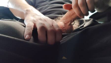 Jerking off under my work desk