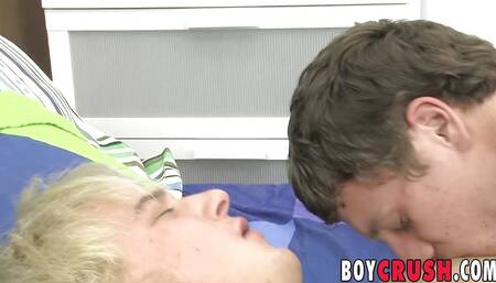 Twinks Jackson Miller and Andy Kay relentlessly anal fuck