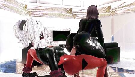 Harley's Crossover Funtime (part 3) Animation