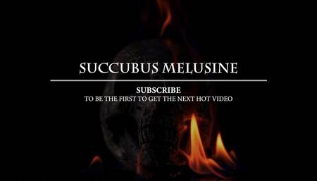 Succubus uses a man at Halloween as a Fucktoy and sucked him dry to the last drop of cum