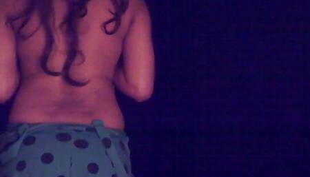 BxdGirlHr New Striptease Public Show