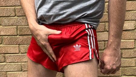 Last time these Vintage Glanz adidas nylon shorts will look like this