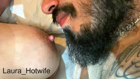 Breastfeeding My Best Friend With My Huge Nipples!!!