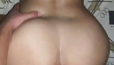 teen taking a big dick in her juicy tight pussy, internal cumshot