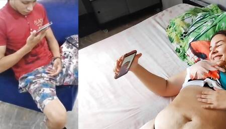 hot video call with my best friend's husband
