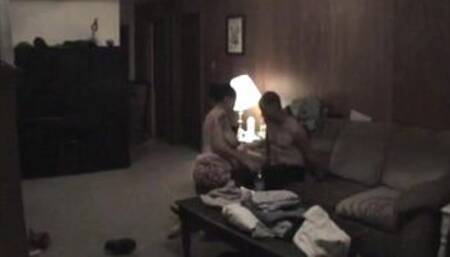 Cheated Husband fucked her Preggy Brunette housemaid