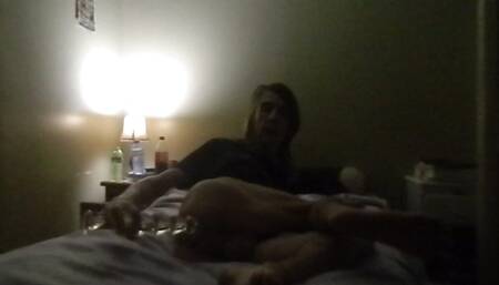 playing with toys and cumming
