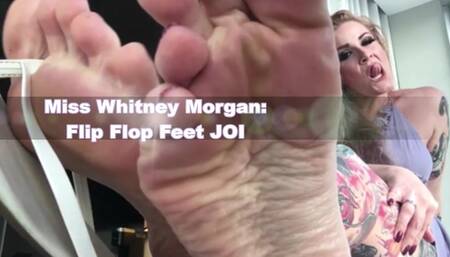 Miss Whitney Morgan: Flip Flop Feet JOI