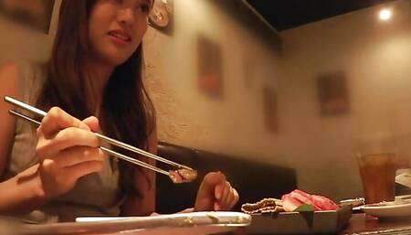 Can You Catch a One-person Yakiniku Girl by Picking Her up in a Restaurant? Miyu (24)
