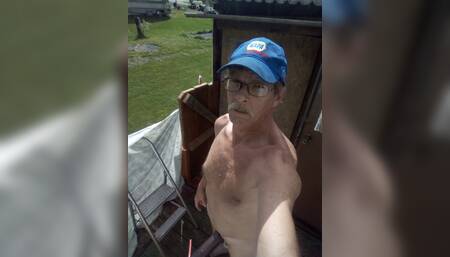 .out doors nobles vas dildo fingers an cock beat hardinhand44