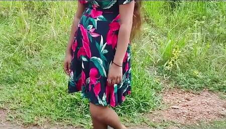 Hot desi sister handjob outdoor sex