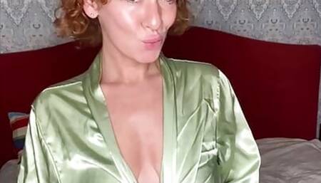 Redhead Mom Teasing You with blowjob