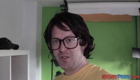 Trashy brit gobbling dick